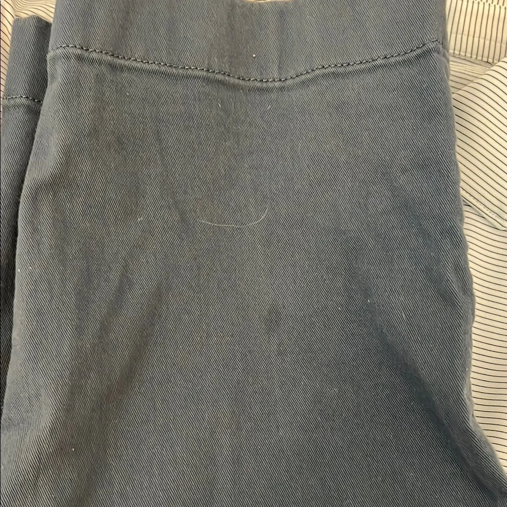 J. Crew Flex Slim Slate Blue Chinos Classic Cotton Blend - Size 35 X 32